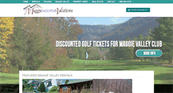 Desktop Screenshot of maggiemountainvacations.com